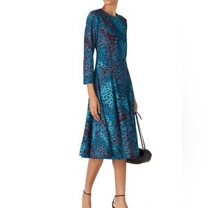 Natori Blue Cheetah Dress